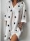 Printed Polka Dots Summer Shift Daytime Casual Dresses