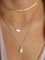 Golden Multi-layer Necklaces Womens Handmade Pendant Casual Long Alloy Necklaces