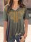 Short Sleeve Boho Shirts T-shirts