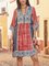 Jacquard V Neck Going Out Cotton Mini Dresses