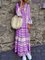 V Neck Women Summer Dresses Beach Cotton Tribal Dresses