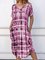 Women Casual Tie Dye Maxi Dresses