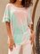 Tie Dyed Short Sleeve Casual Shirts
