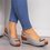 Women's Casual Wedge Heel Peep Toe Sandals
