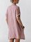 Plus Size Women Solid V Neck Cotton Short Sleeveless Loose Casual Shirt Dresses
