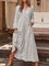 V Neck Women Dresses Pockets Going Out Casual Paneled Dresses