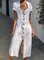 Summer Buttoned Solid Casual Shirt Dresses