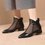 Daily Chunky Heel Paneled Casual Shoes