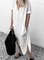 V Neck Women Summer Dresses Shift Linen Dresses