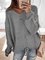 Plus Size Knitted Women 2019 Fall Pullover Sweaters