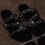Women Shiny Slippers Casual Embellished Toe Post Shoes