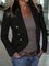 Button Down Slim Blazers Outfits