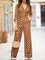 Yellow Shift 3/4 Sleeve Paneled One-Pieces
