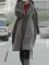 Patchwork Zipper Long Sleeve Hooded Cotton-Blend Hoodie