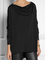 Casual Solid Cotton-Blend Shirts & Tops