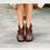 JFN Flat Heel Spring Casual Leather Boots