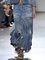 Casual Plain Denim Skirts