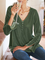 Long Sleeve Casual Plus Size Shirts & Tops