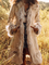 Khaki Wool Long Sleeve Tribal Outerwear