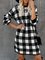 Printed Cotton-Blend Casual plus size Dresses