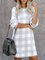 Printed Cotton-Blend Casual plus size Dresses
