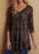 Women Long Sleeve Boho V Neck Plus Size Tops