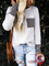 Casual Cotton-Blend Crew Neck Sweater