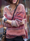 Casual Long Sleeve Knitted Sweater