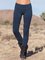 Solid Loosen Casual Cotton-blend Straight Ninth Pants