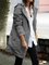 JFN Hooded Solid Pocketed Basic Coat