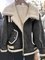 Autumn Plus Size Outwear Denim Faux Fur Long Sleeve Jacket