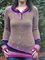 Green Casual Wool Blend Sweater