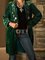 Boho Embellished Corduroy Coat
