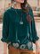 Blue Faux Suede Plain Long Sleeve Shirts & Tops