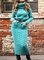 Turtleneck Shift Date Casual Dresses