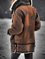 Winter Warm Fluffy Coat Faux Leather Jacket