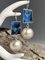 Blue Ocean Pearl Earrings