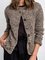 Khaki Cotton-Blend Buttoned Vintage Outerwear
