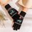 Thick Warm Wool Knit Christmas Deer Gloves