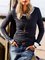 2 in 1 Buttoned Crew Neck Shirts Plus Size Tops