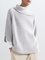 Solid Sweater Plus Size 3/4 Sleeve Knitted Jumper