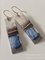 JFN Blue Alloy Earrings