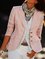 Plain Lapel Shift Long Sleeve Jackets