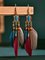 Bohemian Fringed Feather Earrings