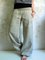 Plus Size Casual Solid Pockets Pants
