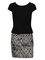 Casual Printed Cotton-Blend Crew Neck Dresses
