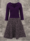 Purple Sweet Cotton Dresses