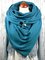 Blue Casual Cotton Scarves