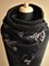 Black Casual Scarves & Shawls
