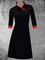 Plain 3/4 Sleeve Casual Dresses